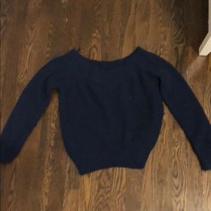 Navy Abercrombie and Fitch sweater